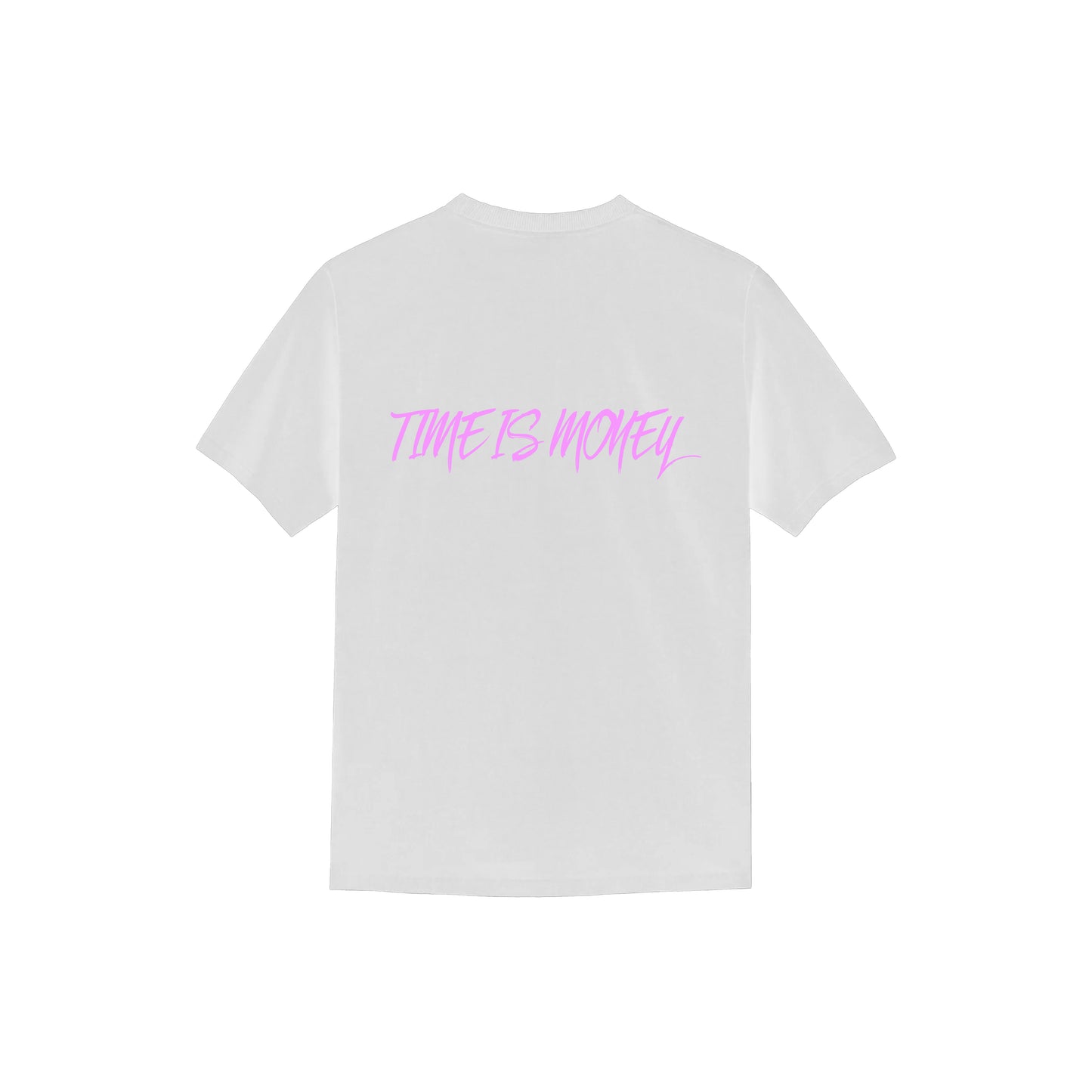 W/Pink Time Is Money Tee *Pre-Order*