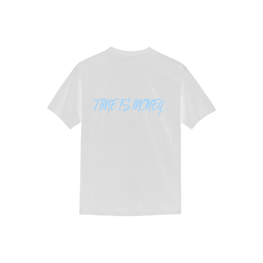 W/Blue Time Is Money Tee *Pre-Order*