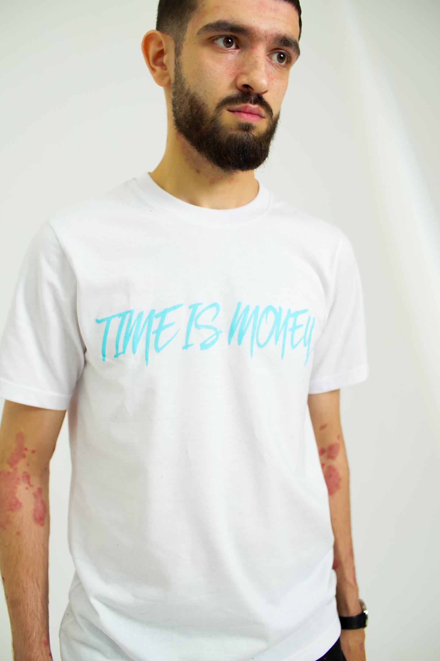 W/Blue Time Is Money Tee *Pre-Order*